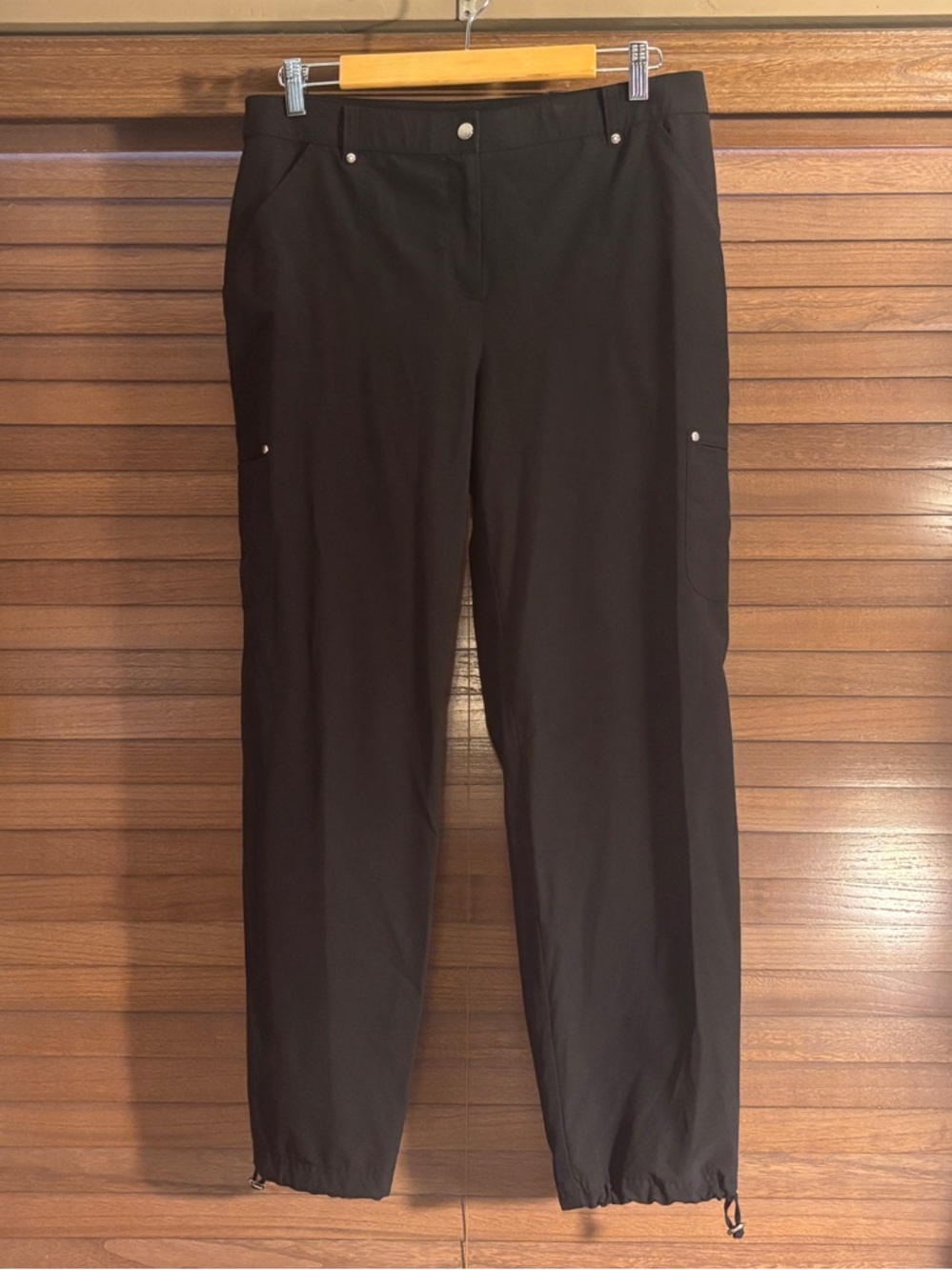 Zenergy by Chico’s Cargo Drawstring Hem Pants